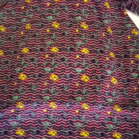 LLR Floral  & Striped Perfect T Tunic Top - Picture 5 of 12